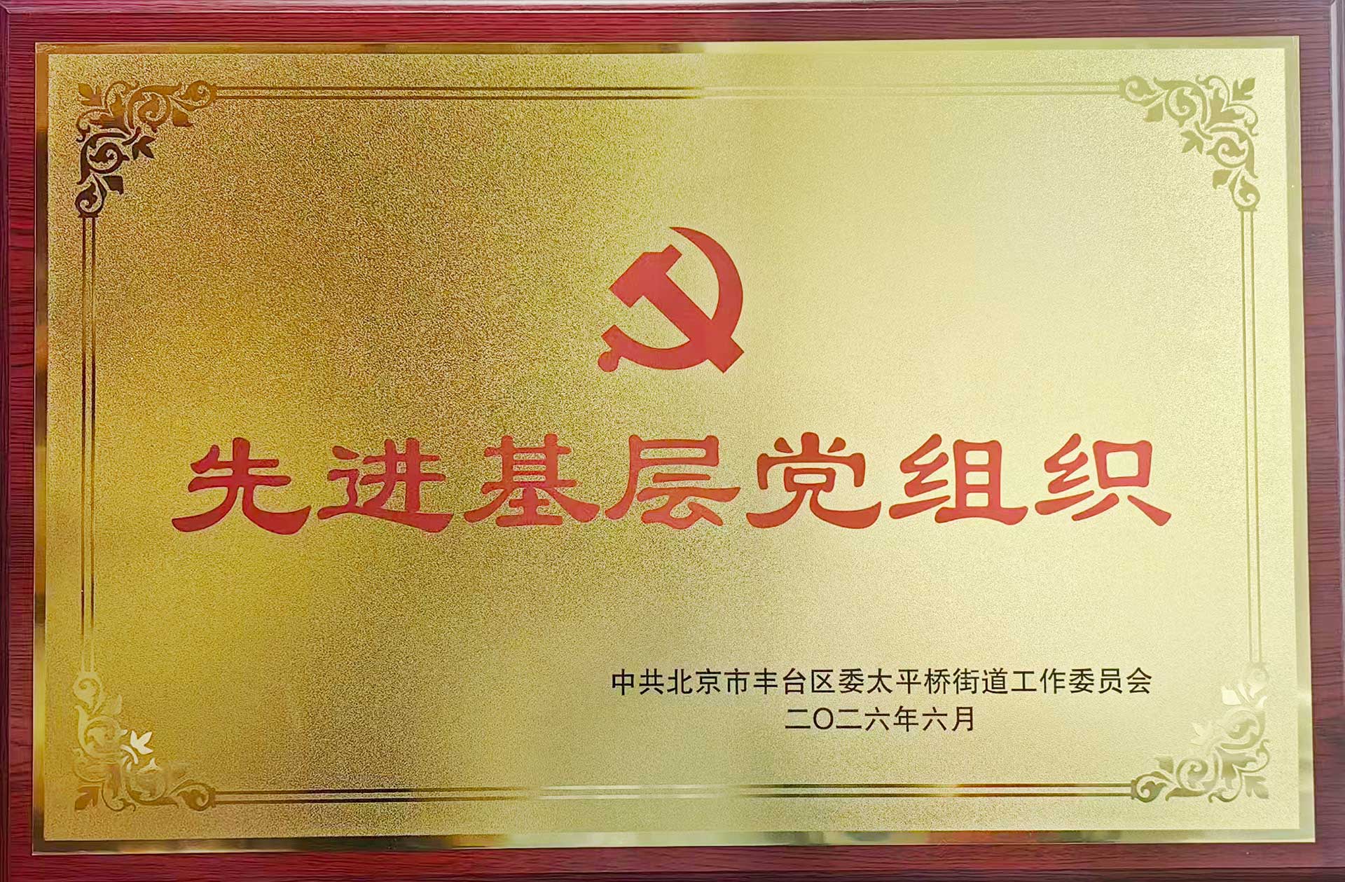 喜报｜党建引领践初心 载誉前行庆华诞——安博手机官方网站入口-安博（中国）招标安博手机官方网站入口-安博（中国）党支部获评辖区“优秀基层党组织”